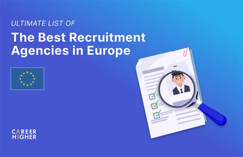 Find a job with a recruitment agency in Europe .